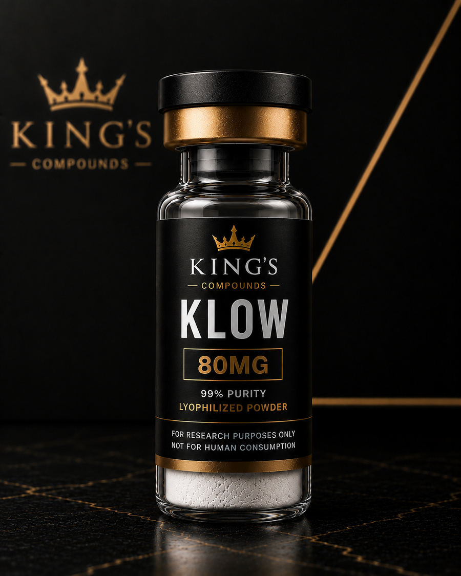 KLOW research peptide blend vial - four-component research formula